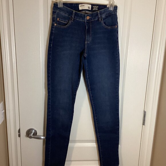 Garage Premium High Waist Jeggings Jeans Women's Size 5 Blue Denim Super Soft - Picture 1 of 8